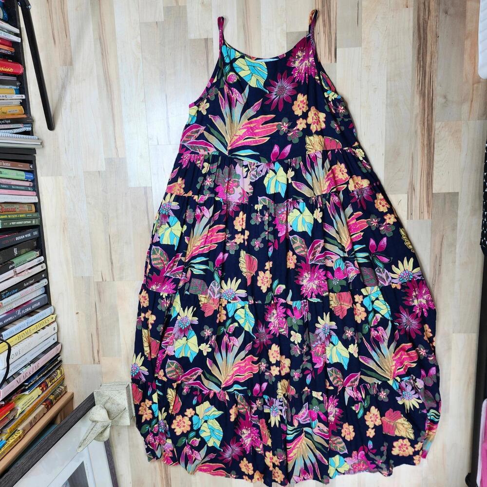 Mombasa Rose XL Floral Casual Dress